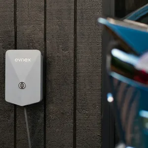A Level 2 home EV charger